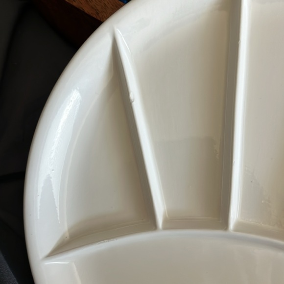 Mid-Century VTG Fondue Section Plates - Picture 4 of 4